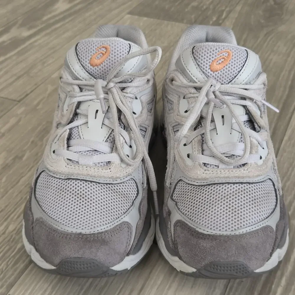 Asics Gel-NYC Glacier Men's US 8.5 Gray Gravel 1203A383 025